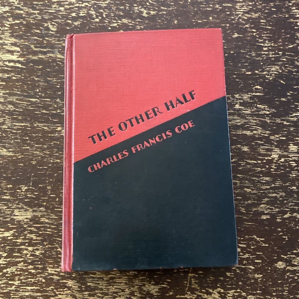 1930 The Other Half Charles Francis Coe Grosset Dunlap Vintage Crime Fiction